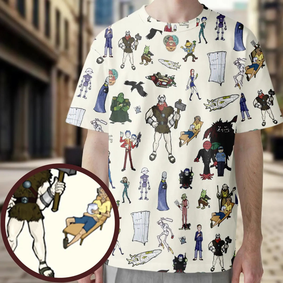 All-Over Print Unisex T-Shirt - 2SMR33B5