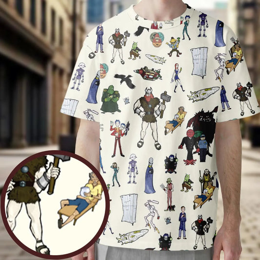 All-Over Print Unisex T-Shirt - 2SMR33B5
