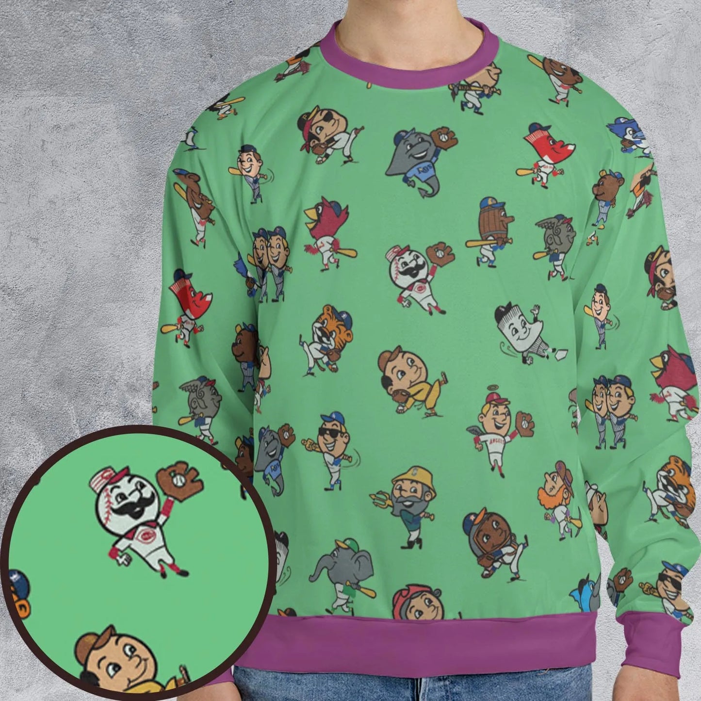 All-over Print Sweatshirt - Y7FP6TYY