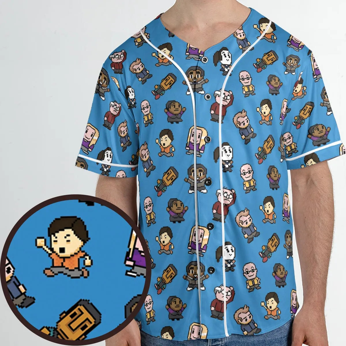 Unisex Baseball Jersey - UJGBTASR