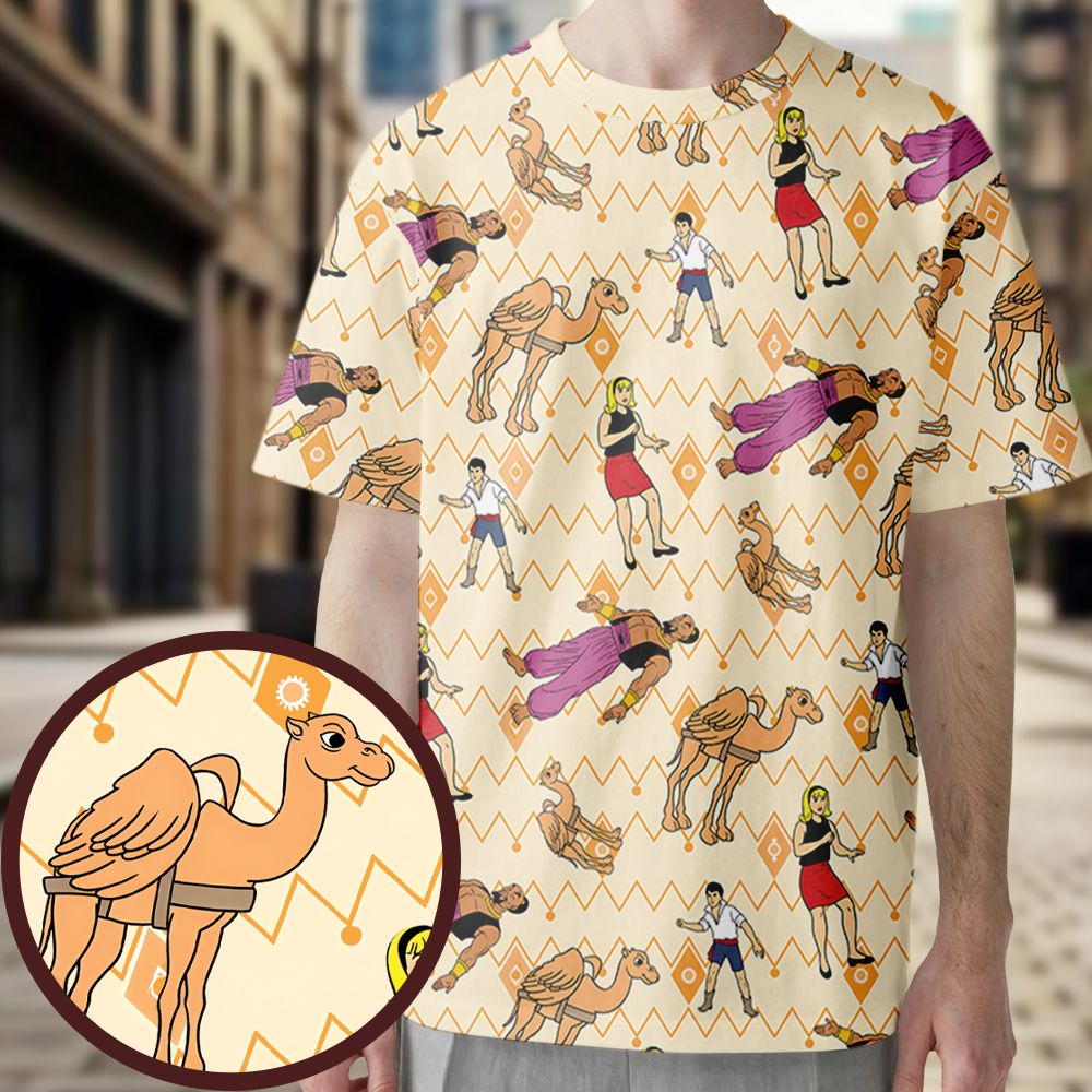 All-Over Print Unisex T-Shirt - 62XVB4W6 -  - 1