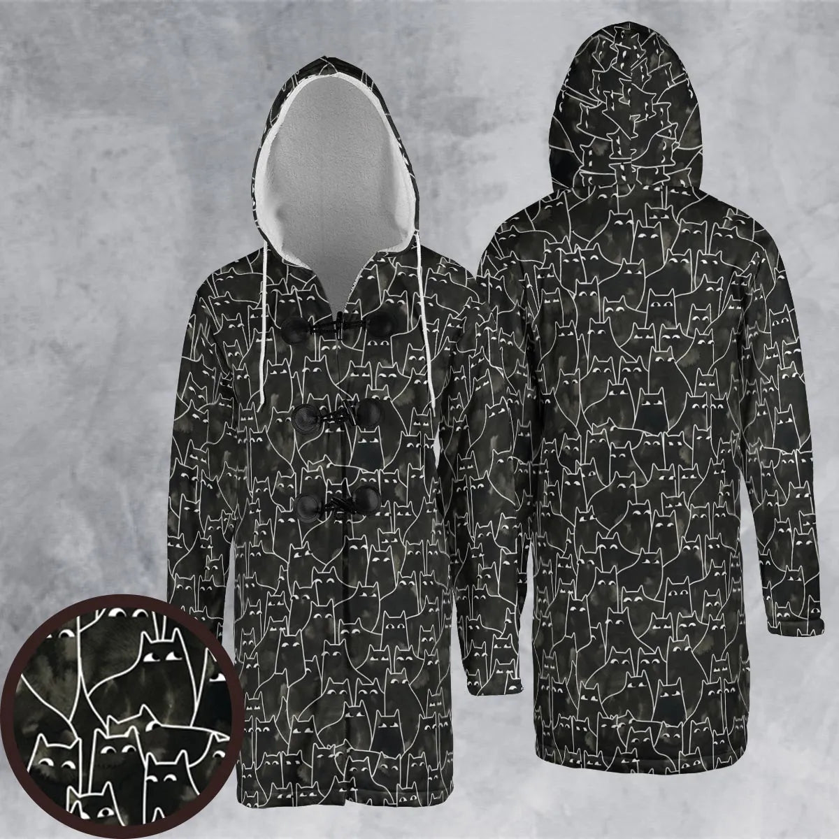 Hooded Cloak Coat - BPGZ7RLN