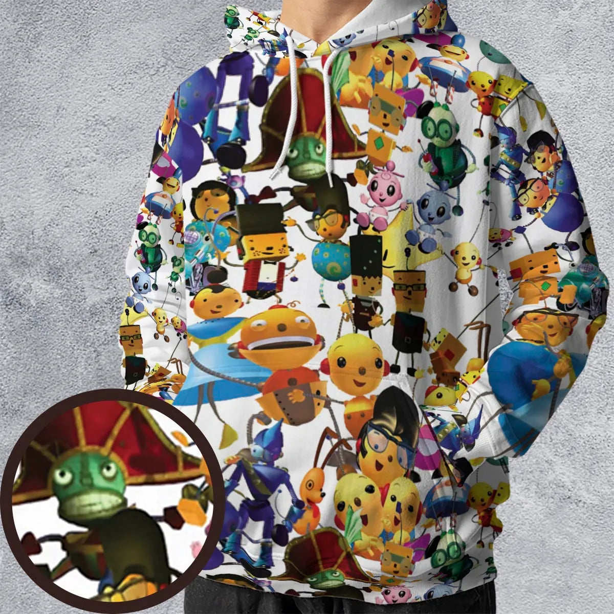 All-over Print Hoodie - GG6BPVEG