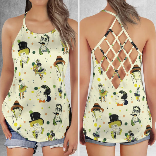 Criss Cross Tank Top - 4MQMX71G