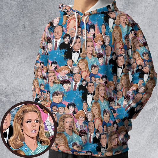 All-over Print Hoodie - 24Z67DD8 -  - 1