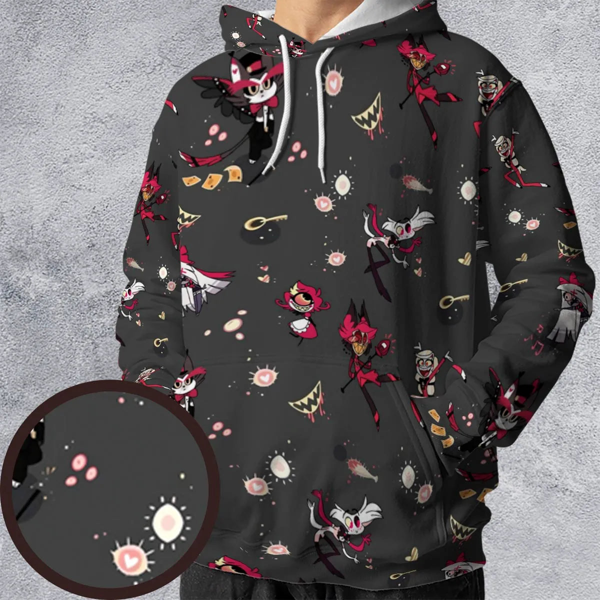 All-over Print Hoodie - TU89Y2UU