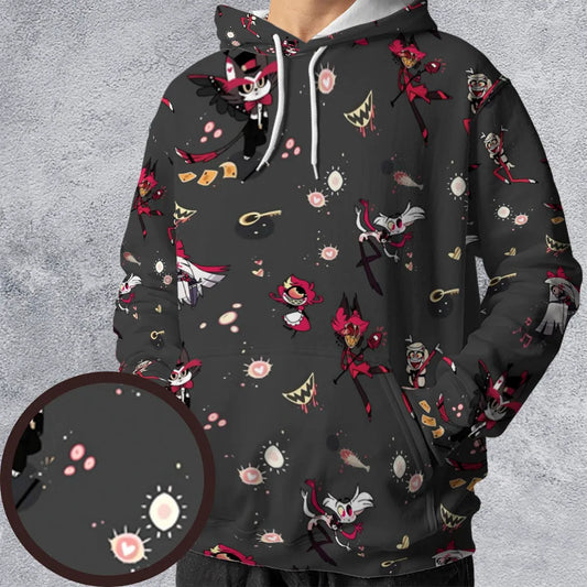 All-over Print Hoodie - TU89Y2UU