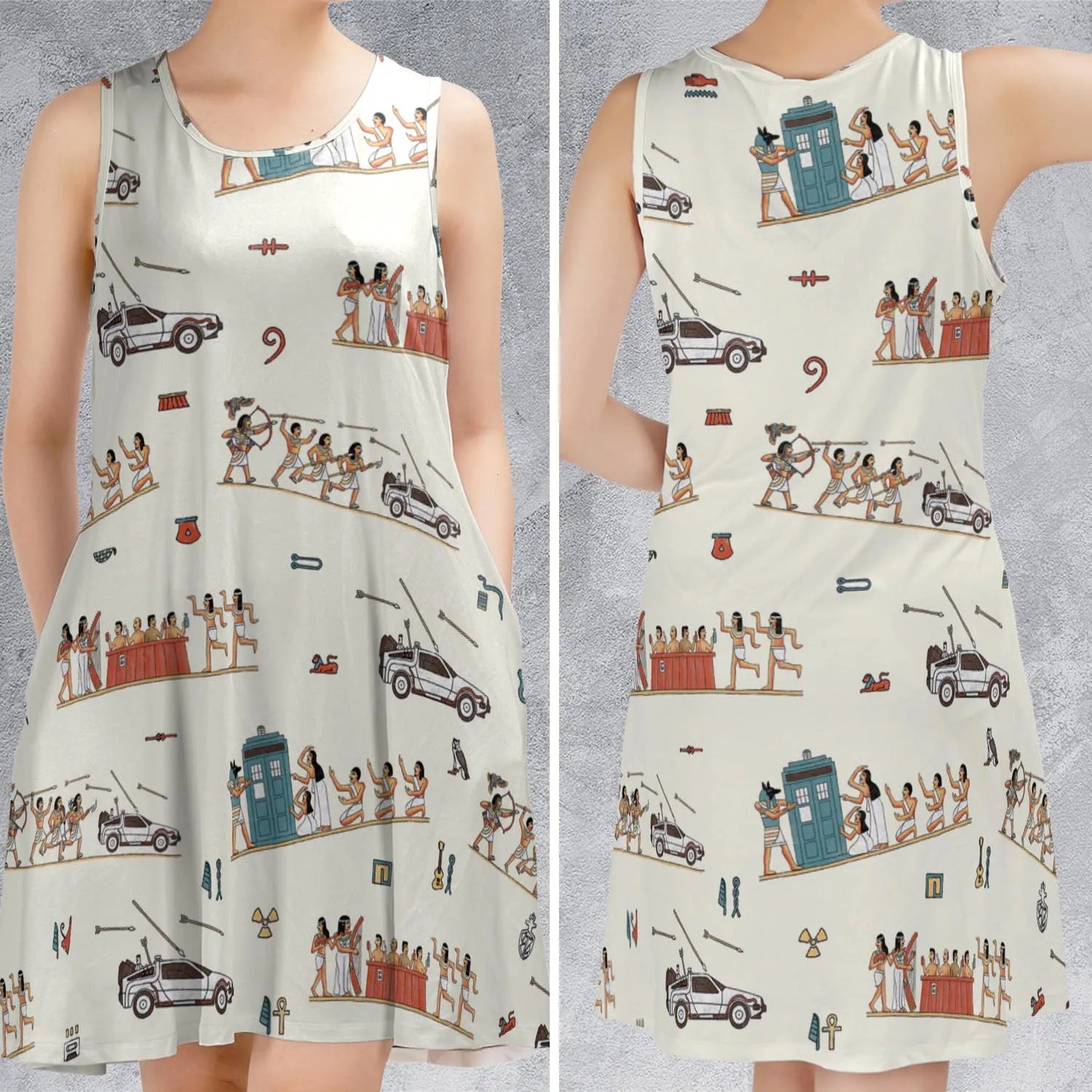 Sleeveless Dress - 84TLND3W
