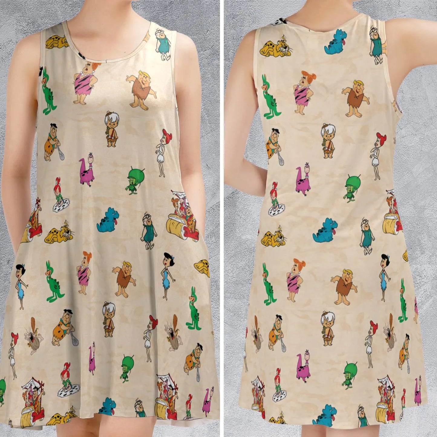 Sleeveless Dress - 2Q97UFBL