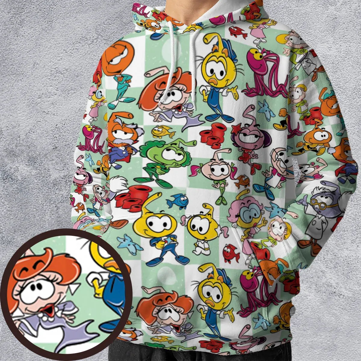 All-over Print Hoodie - 3FQY7WLU