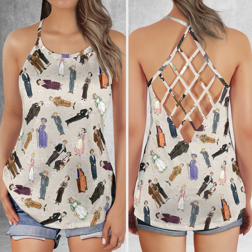 Criss Cross Tank Top - XHNDYXR3 -  - 1