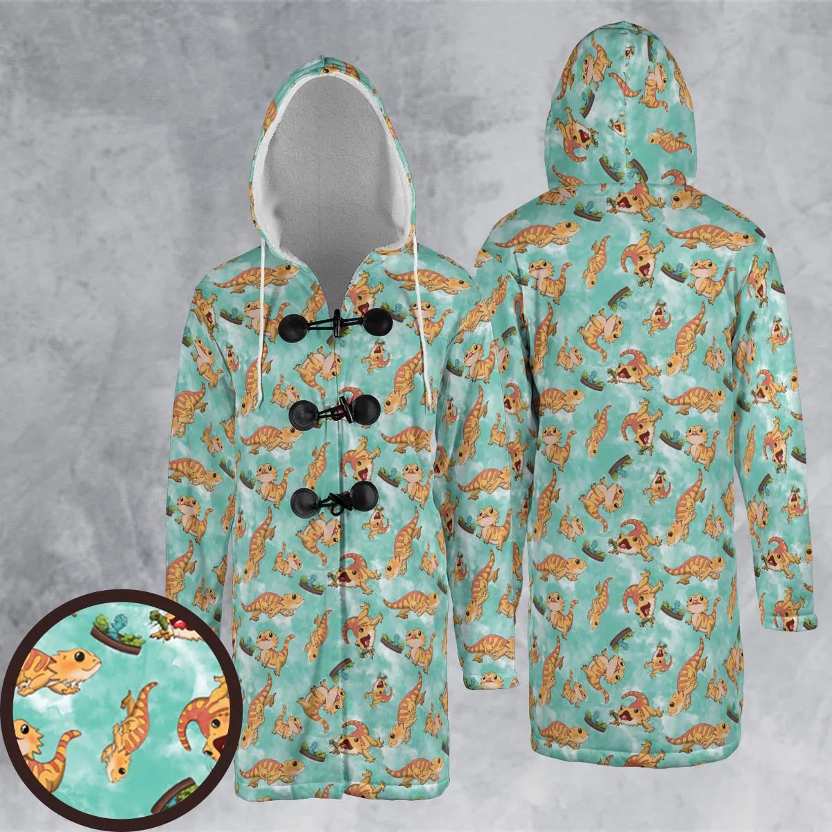 Hooded Cloak Coat - DE4PNA5T