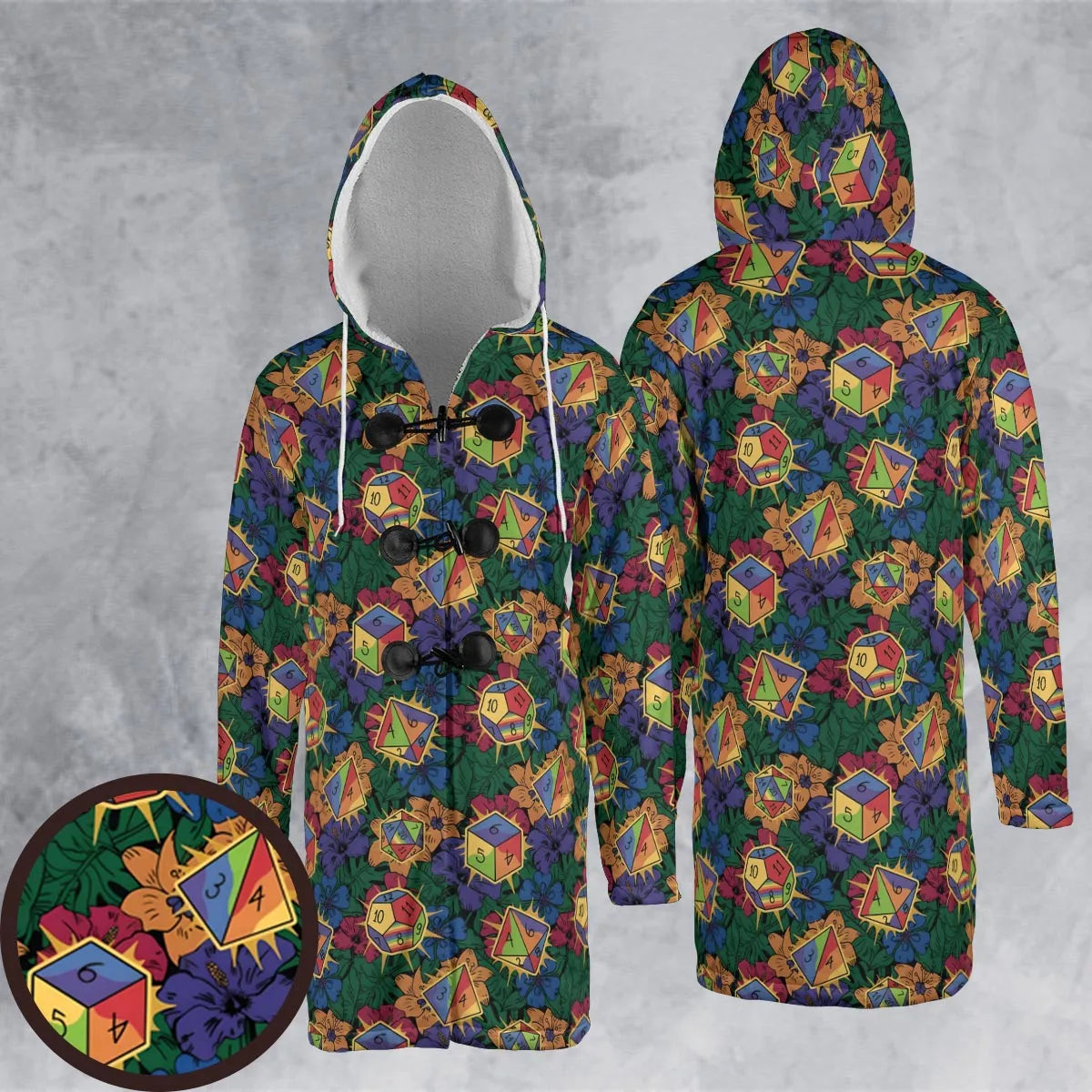 Hooded Cloak Coat - AK3L8CX3