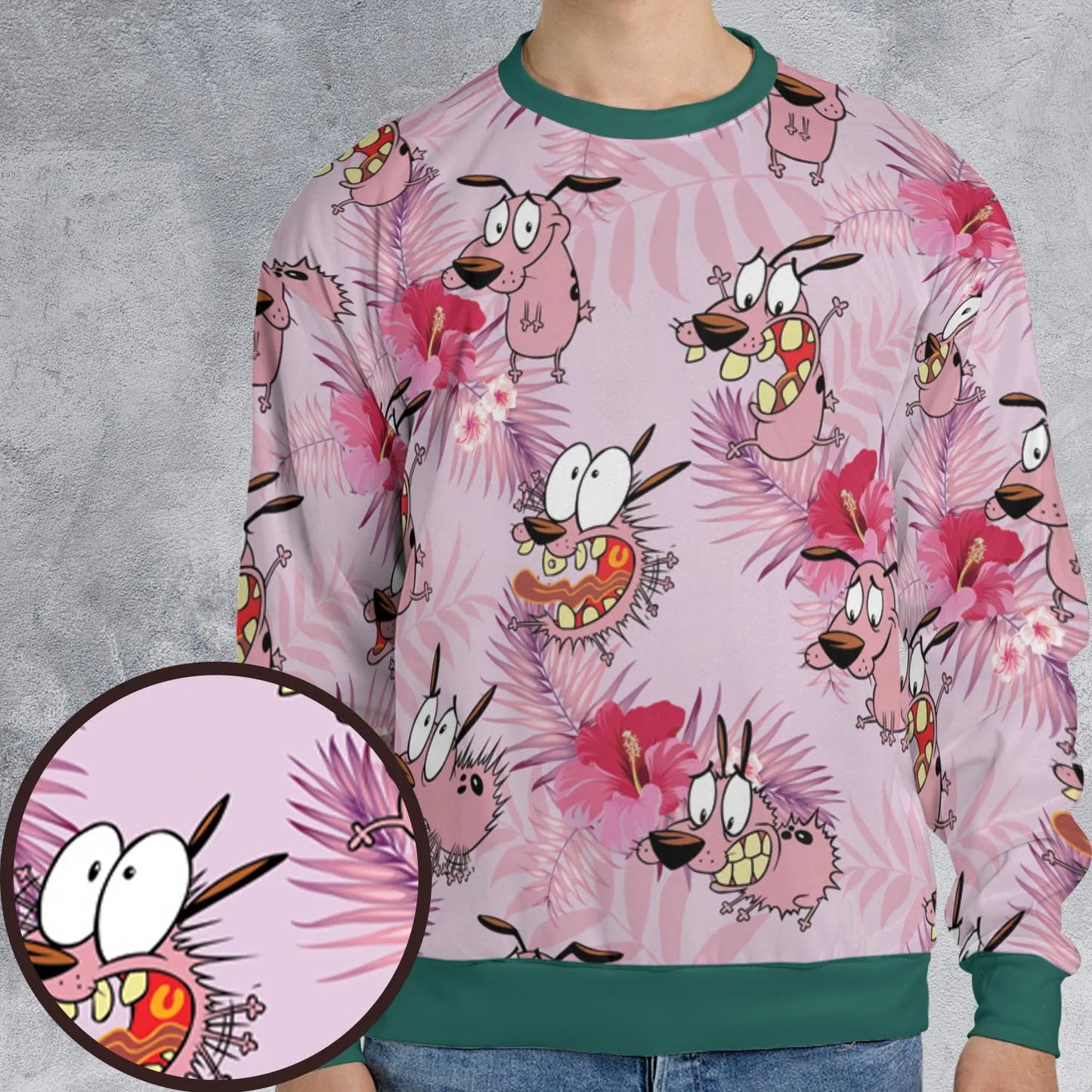 All-over Print Sweatshirt - H3582U7M