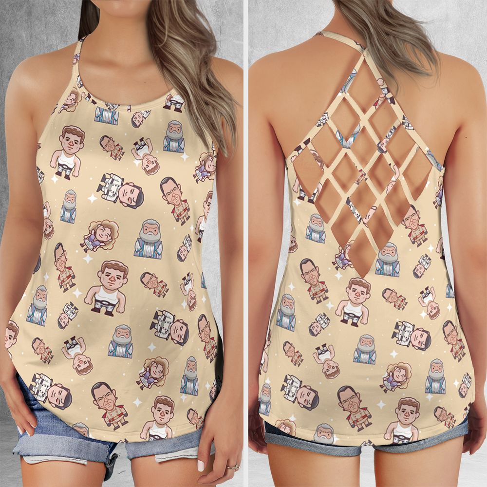 Criss Cross Tank Top - TT2F9BY9 -  - 1