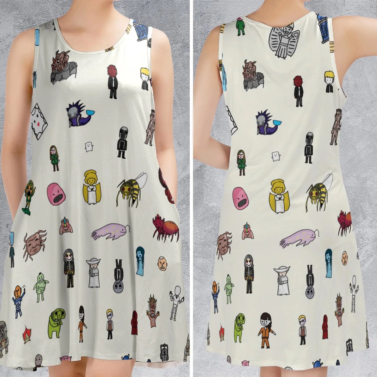 Sleeveless Dress - HHCT1HFC