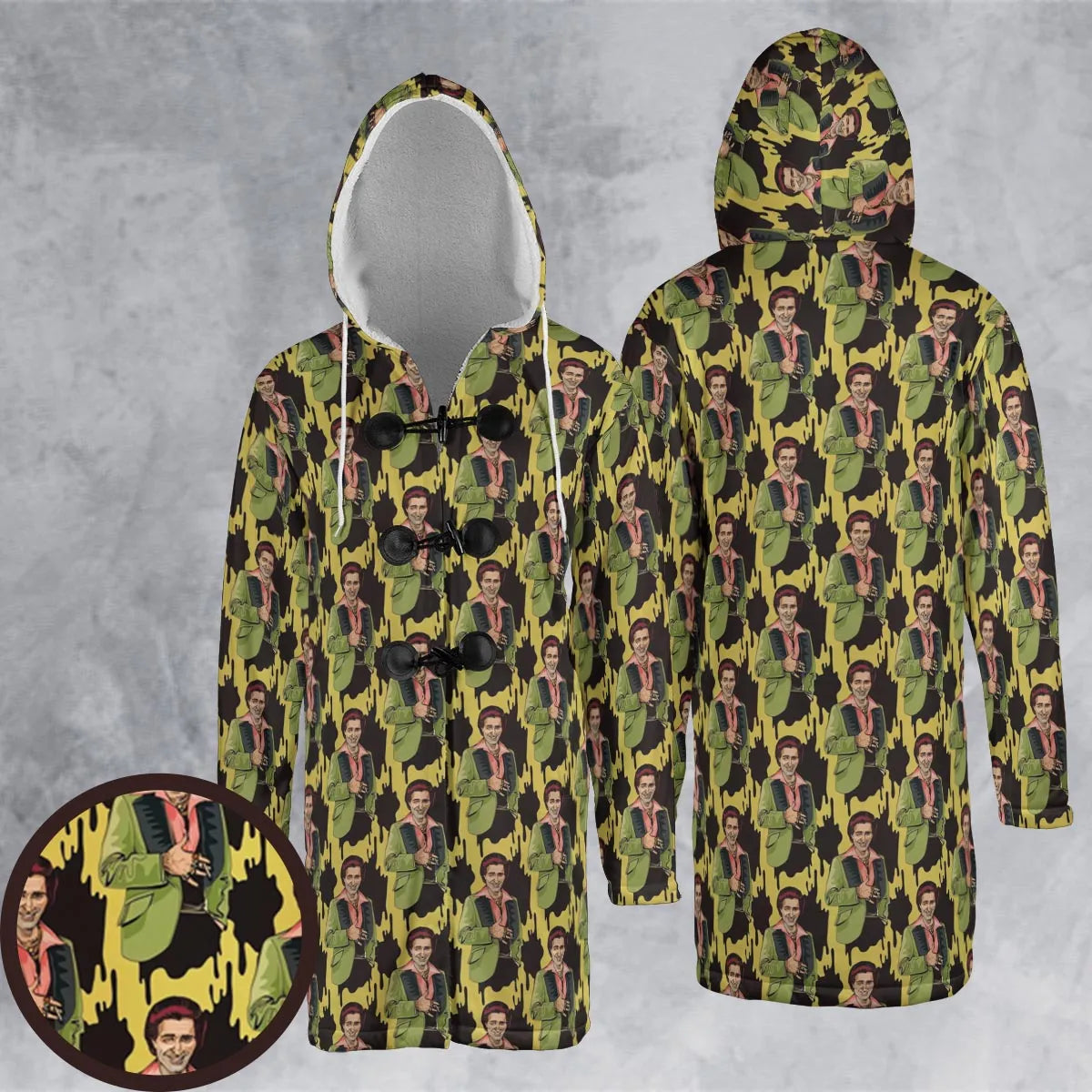 Hooded Cloak Coat - PWRXYHER