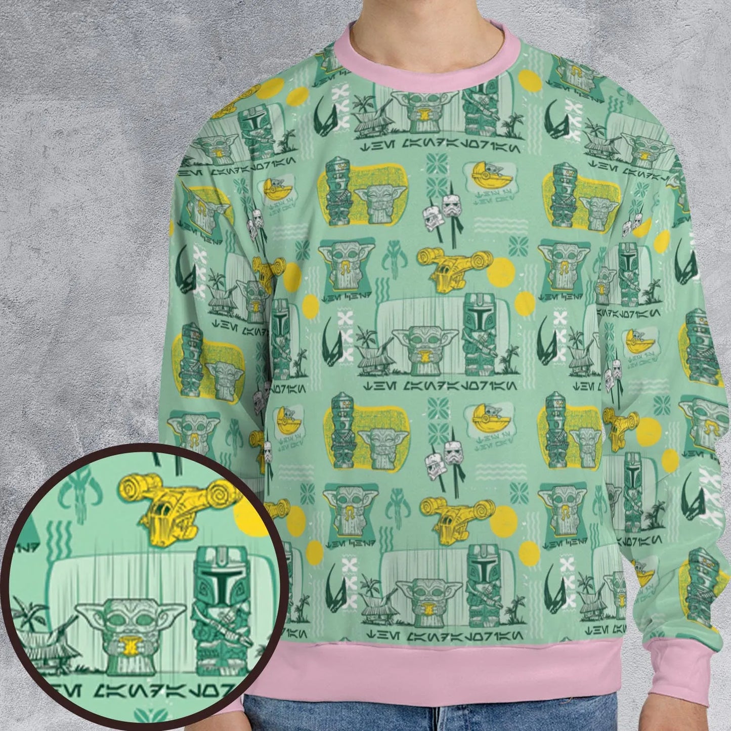 All-over Print Sweatshirt - VQUP6XY1