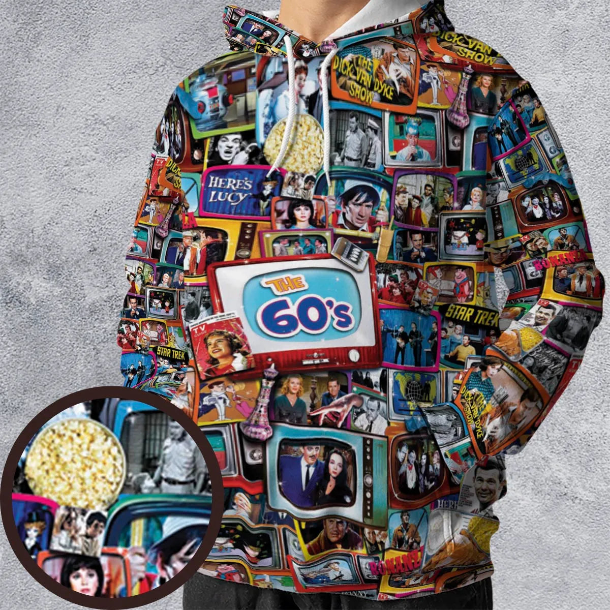 All-over Print Hoodie - FSPWJGBK