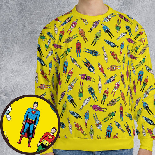 All-over Print Sweatshirt - ACVHBFHQ -  - 1
