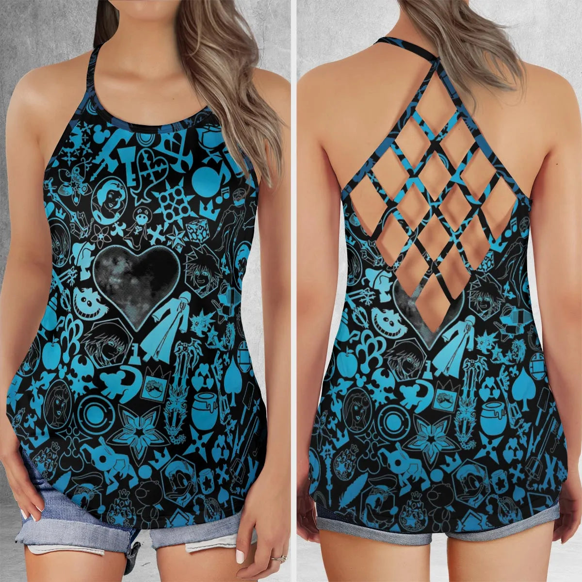 Criss Cross Tank Top - X5WG79Y4