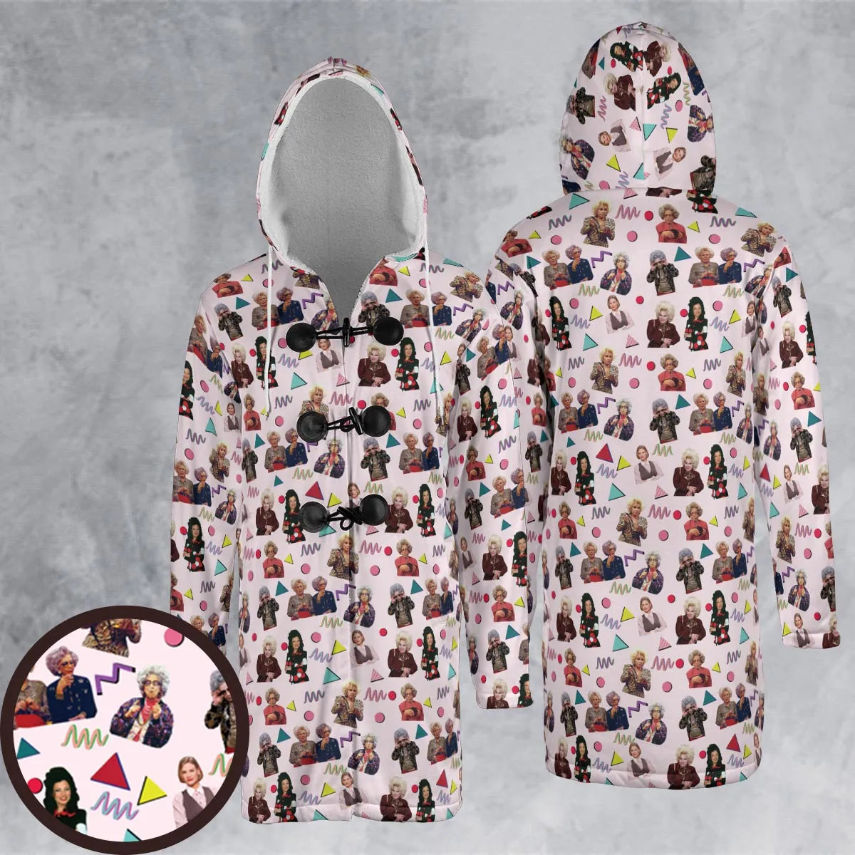 Hooded Cloak Coat - 2XSGV1TY