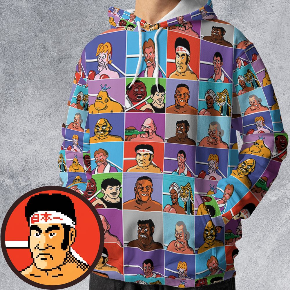 All-over Print Hoodie - X7JUMWA8 -  - 1