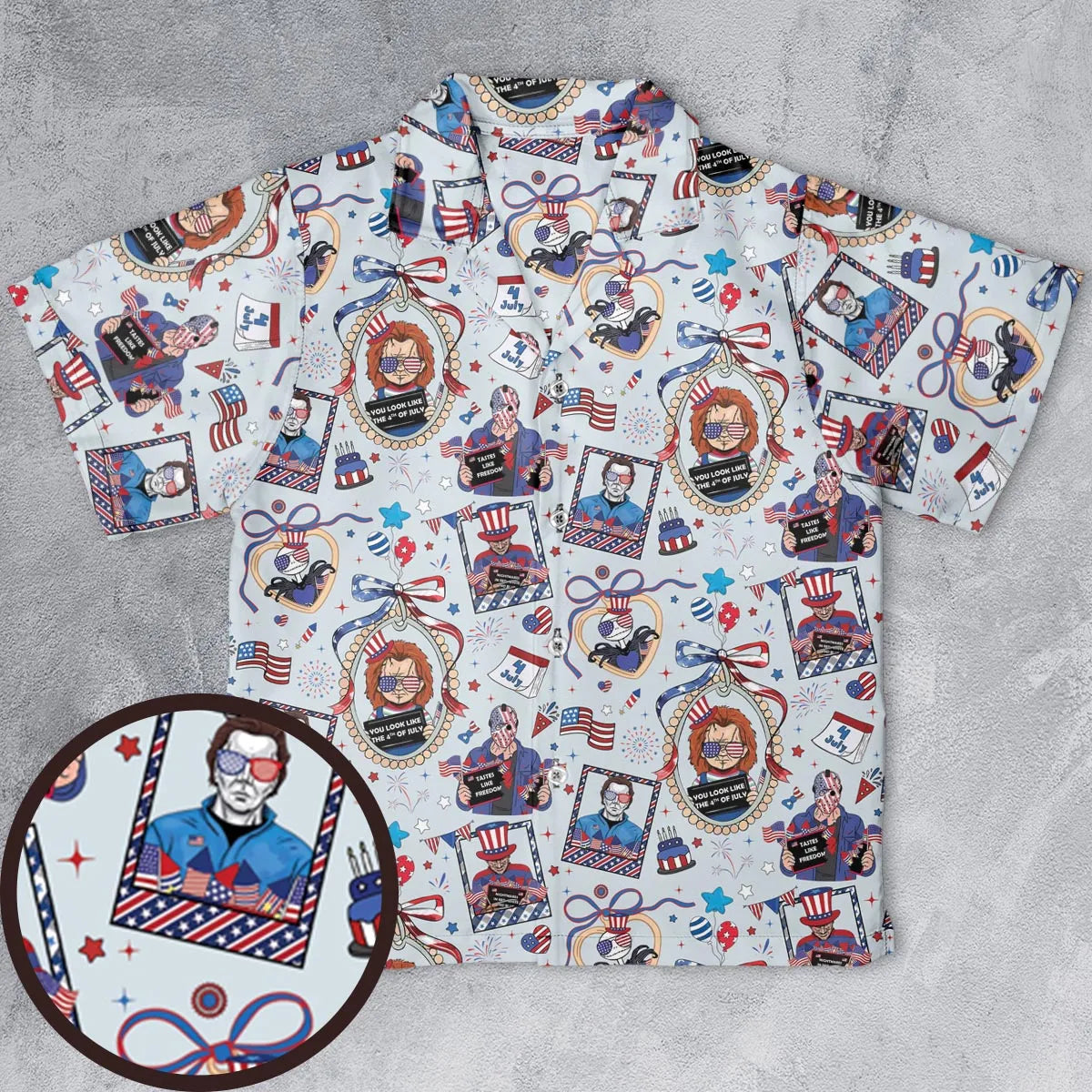 Youth Hawaiian Shirt - QAQ5Q61U
