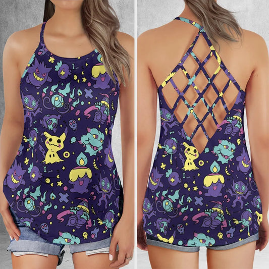 Criss Cross Tank Top - WYH2MMPD