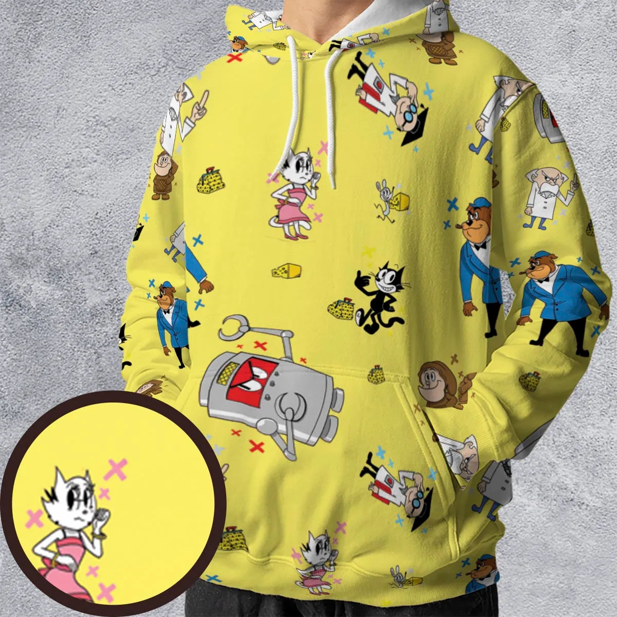 All-over Print Hoodie - NXWDE3BD