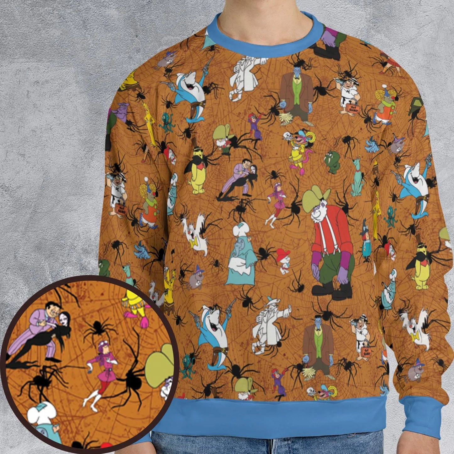 All-over Print Sweatshirt - EVVQMFHY