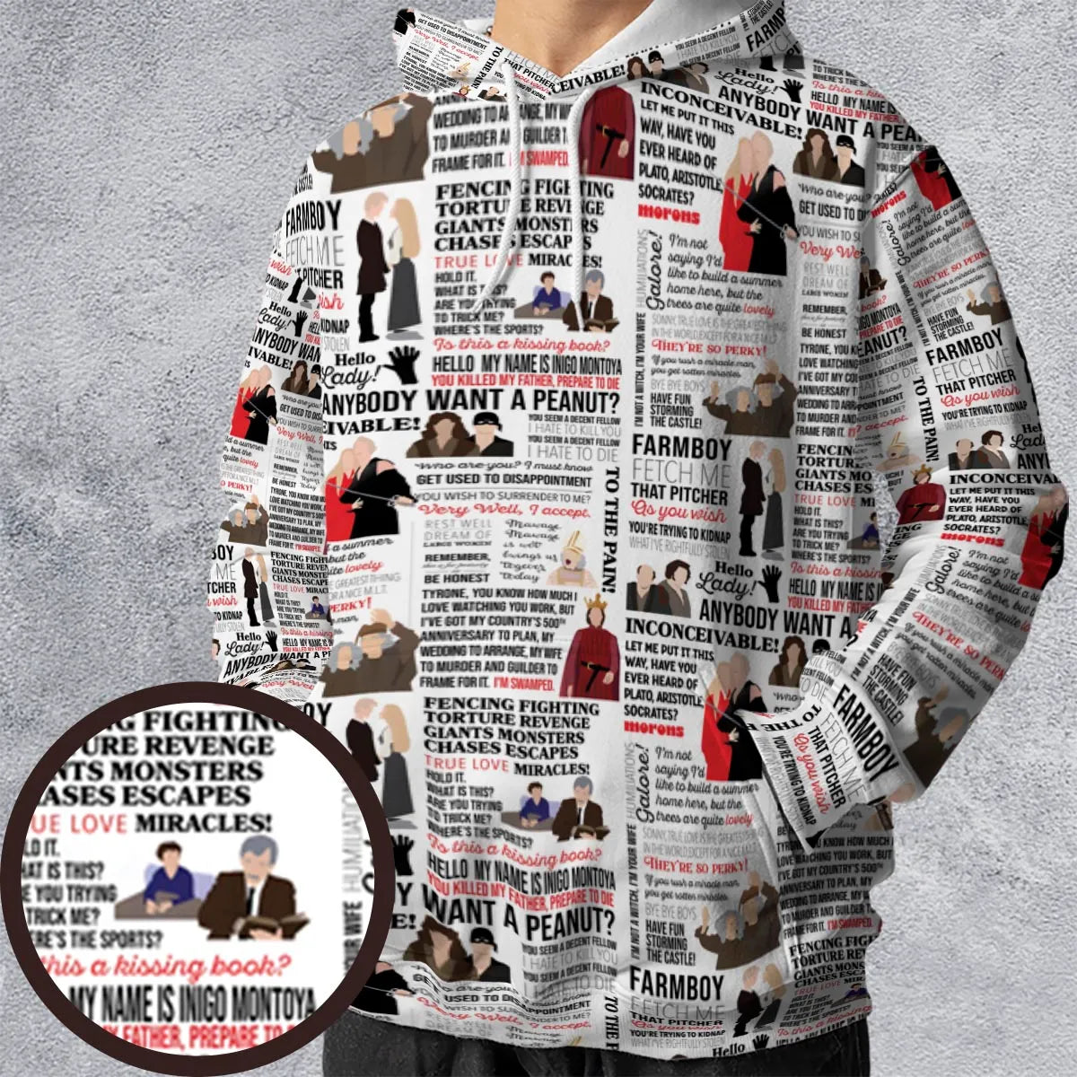 All-over Print Hoodie - 8R81WC6G