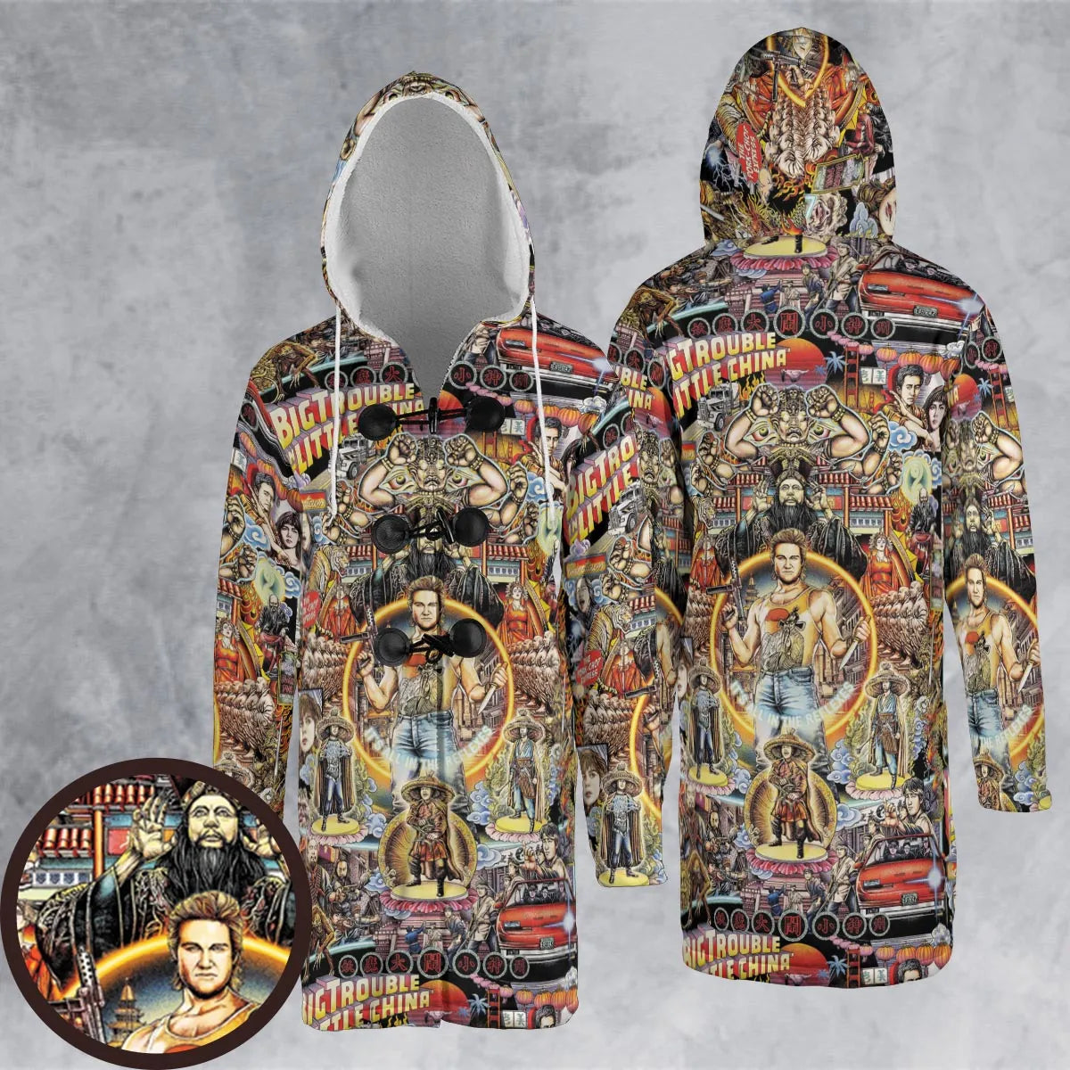 Hooded Cloak Coat - Y2KCXMYR