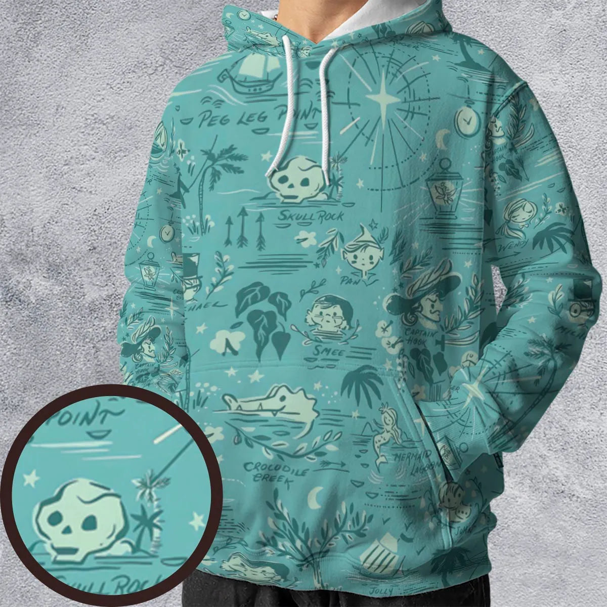 All-over Print Hoodie - ZJ99E4FA