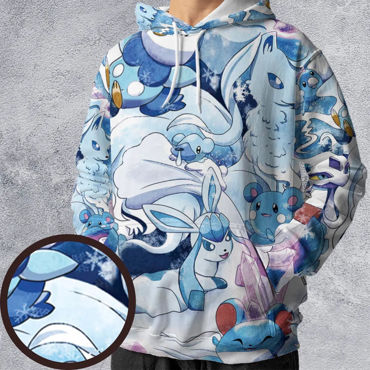 All-over Print Hoodie - F1WDKZ6L