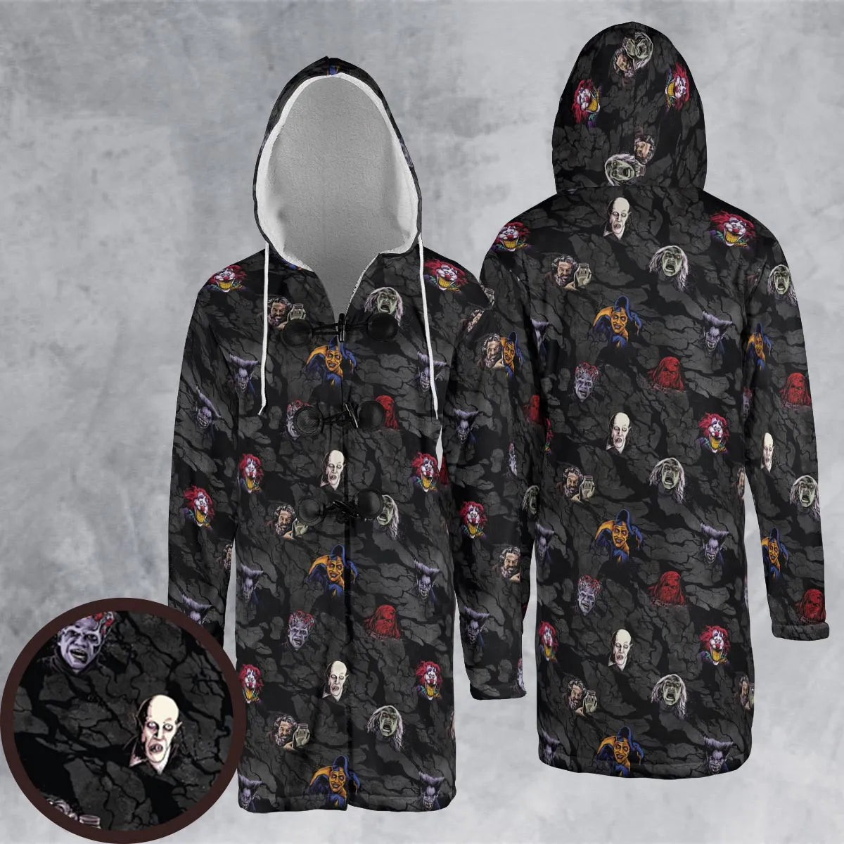 Hooded Cloak Coat - QH5PRKYB