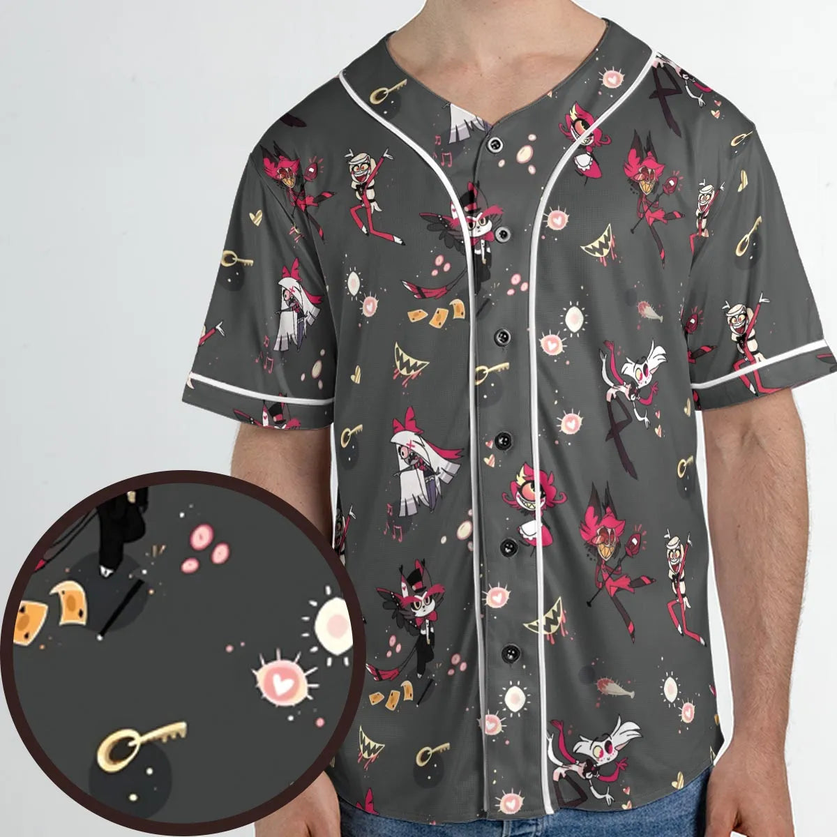 Unisex Baseball Jersey - QEGGMQEY