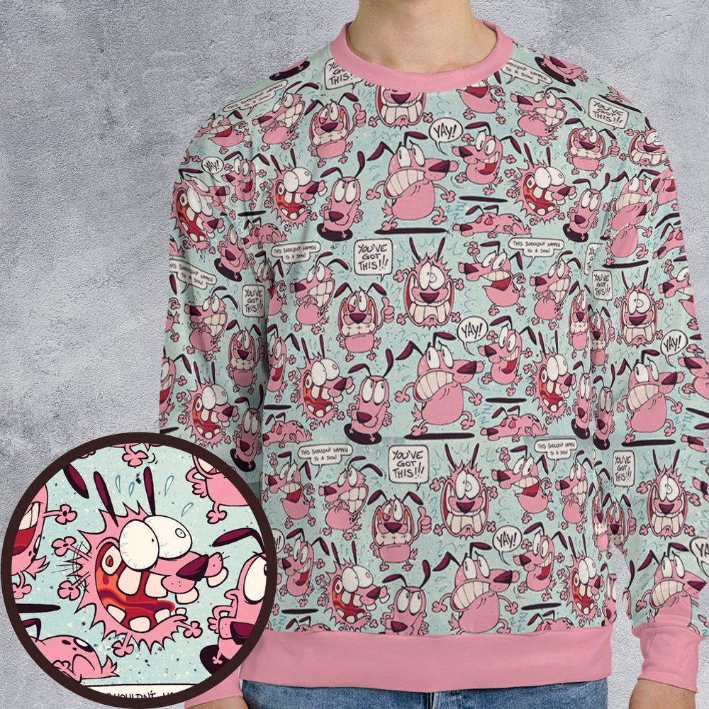 All-over Print Sweatshirt - W4SCEV9D -  - 1