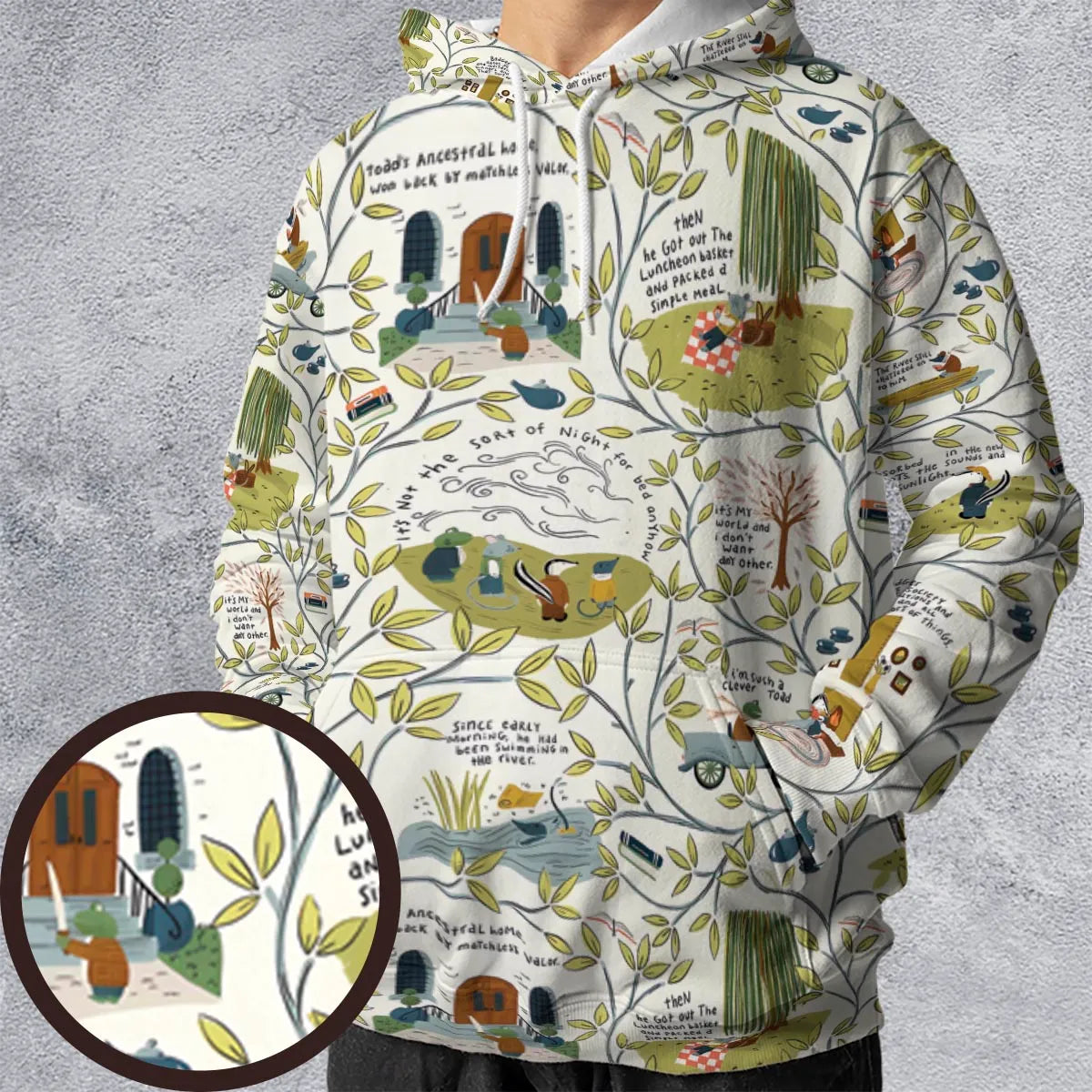 All-over Print Hoodie - VY9TGY4D