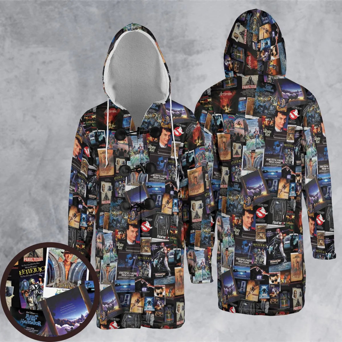 Hooded Cloak Coat - YJCRCBXT