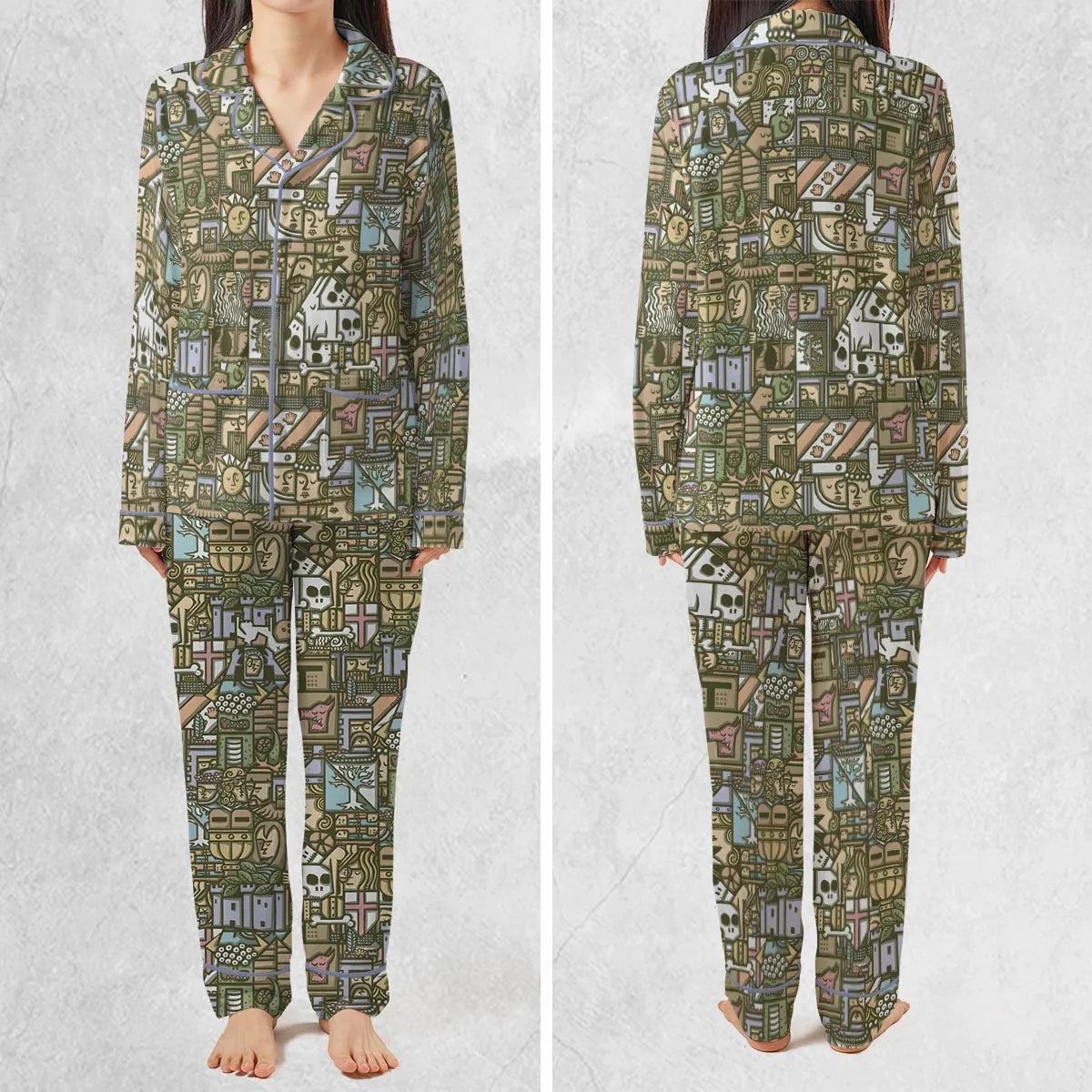 Pajamas Set - R4C8SN2K