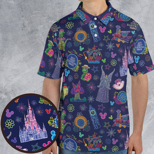 AOP Men/Women Polo Shirt - J756FA2Y -  - 1