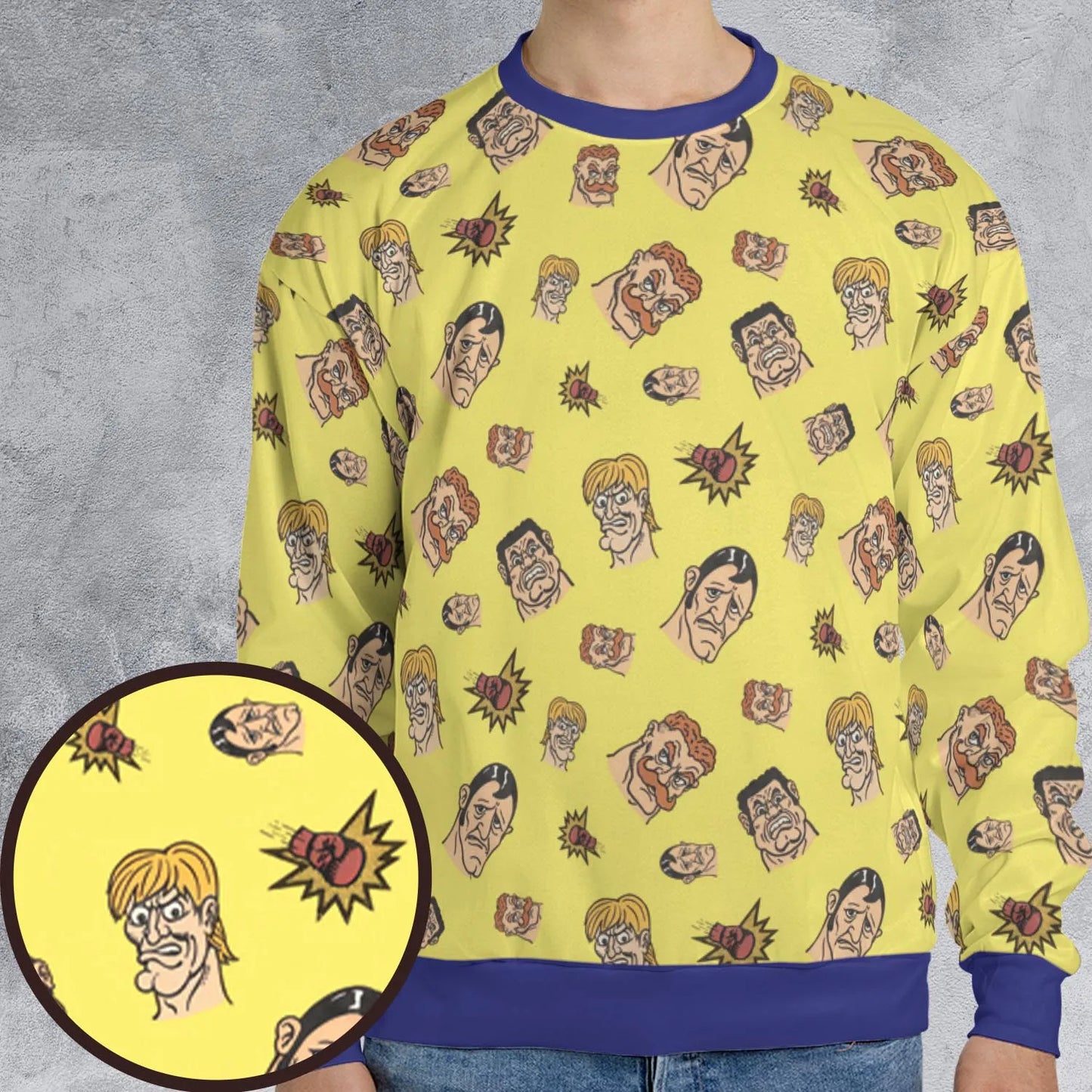 All-over Print Sweatshirt - DG72YFJA