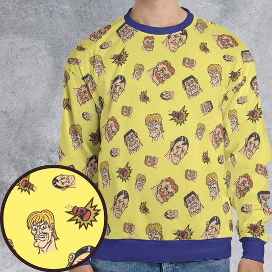 All-over Print Sweatshirt - DG72YFJA
