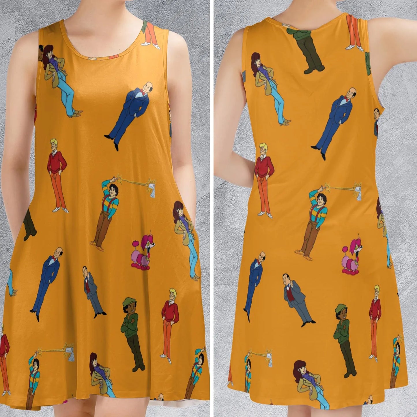 Sleeveless Dress - 1QA12ESU