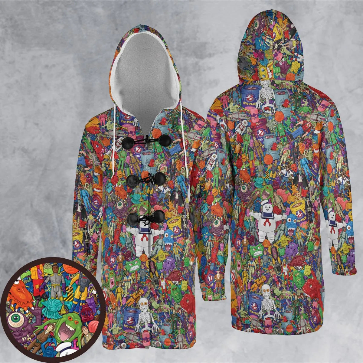 Hooded Cloak Coat - 2KXFFLQ5