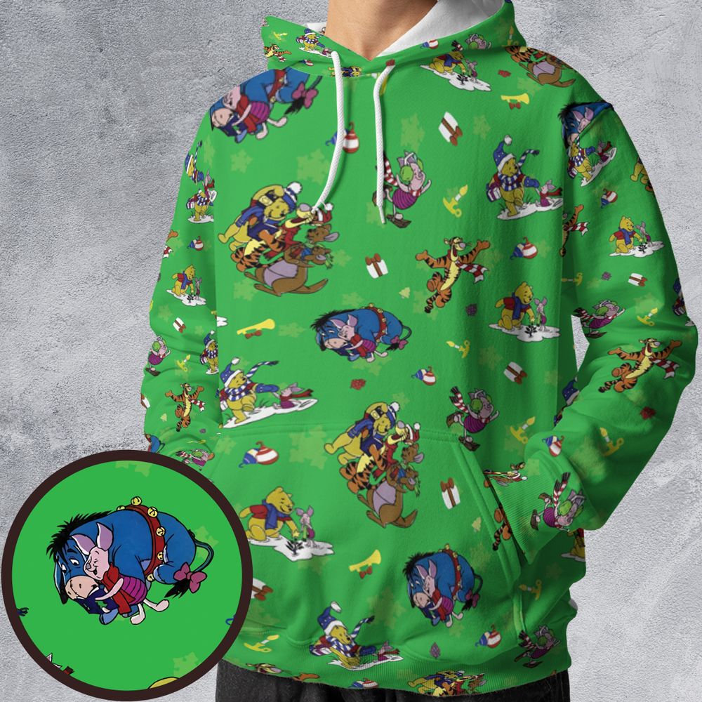All-over Print Hoodie - E1LEVHXX -  - 1