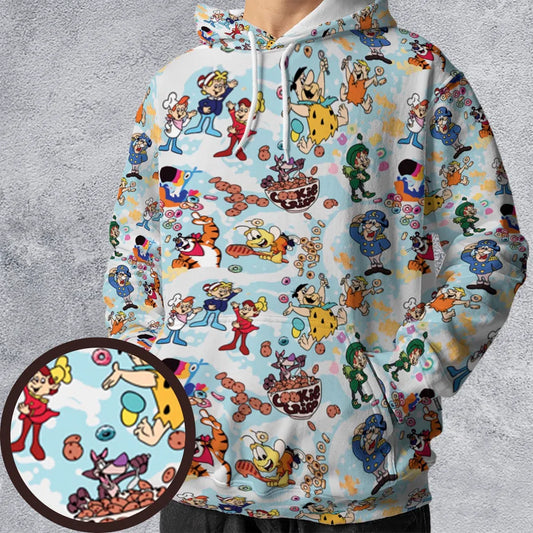 All-over Print Hoodie - 7TNRY327