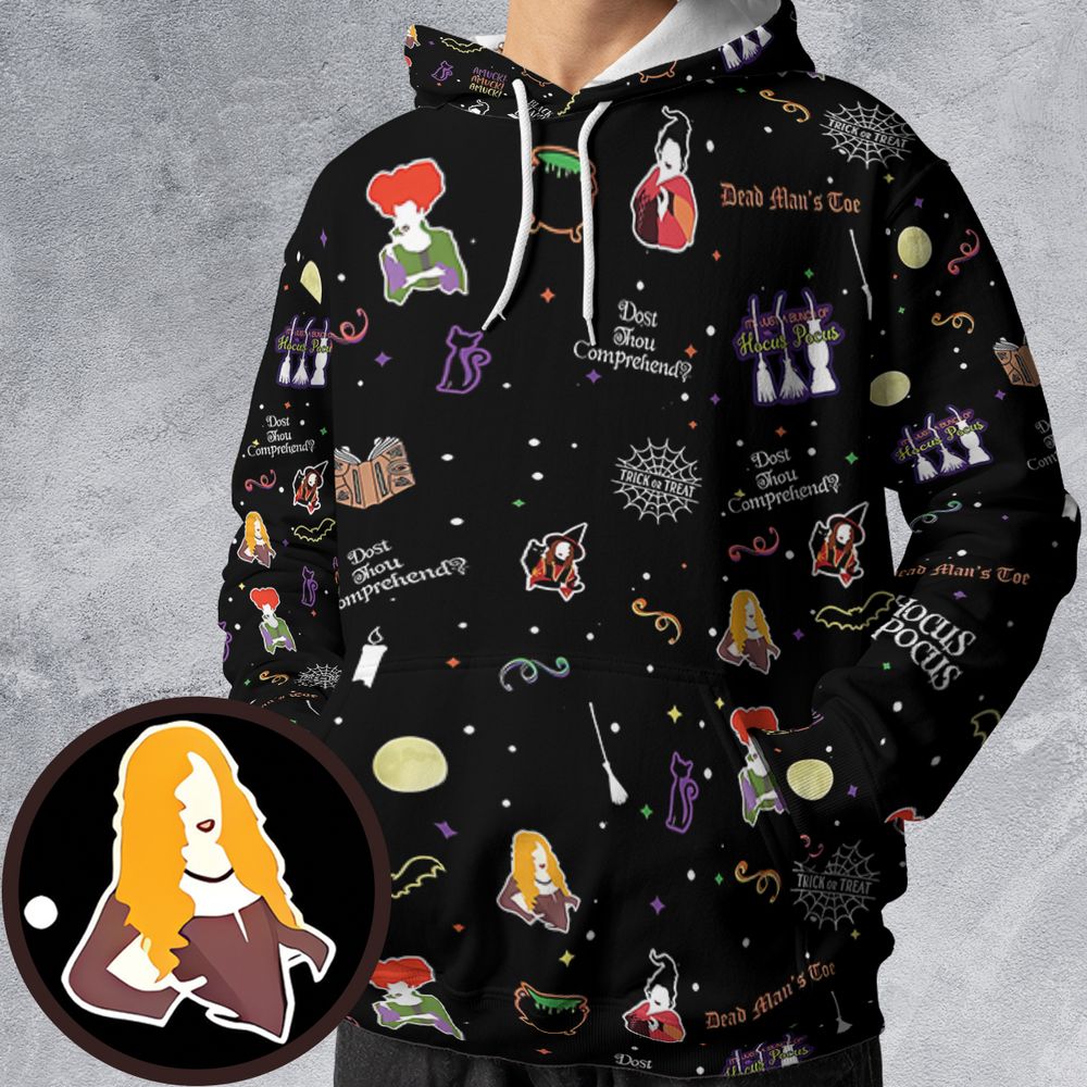 All-over Print Hoodie - HCYFQ7KU -  - 1