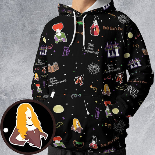 All-over Print Hoodie - HCYFQ7KU -  - 1